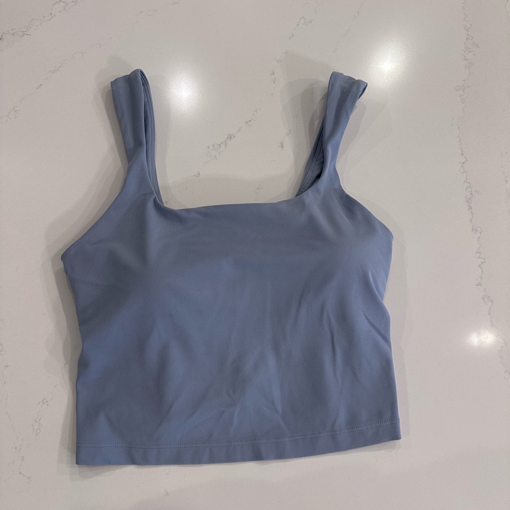 Athleta Transcend Square Neck Top D-DD
